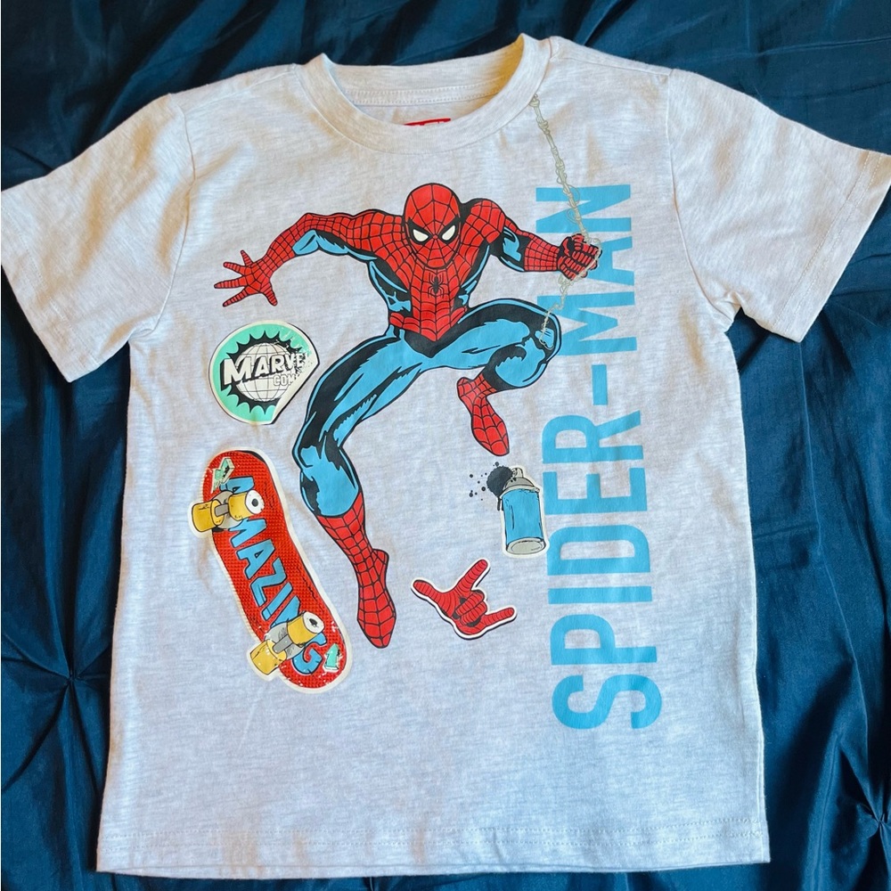 Marvel Spider-Man Graphic T-Shirt Kids Size 6 | NWOT